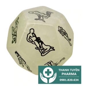 Đồ Chơi Tình Dục dạ quang phát sáng xí ngầu xúc xắc tư thế quan hệ tình dục